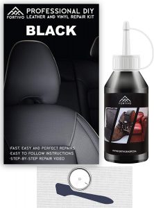 Black Leather and Vinyl Repair Kit