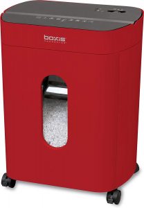 Boxis Nanoshred 10-Sheet Nanocut Paper Shredder