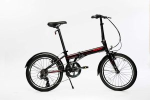 EuroMini ZiZZO Via 27lb Folding Bike-Lightweight Aluminum Frame