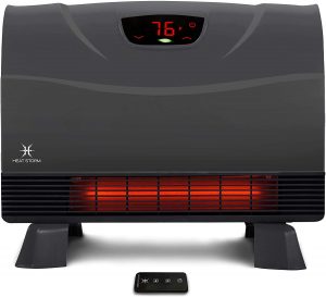 Heat Storm Phoenix HS-1500-PHX, Infrared Space Heater with Attachable Feet