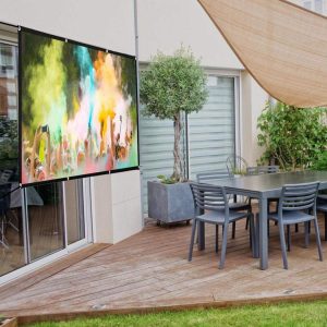 Home Theater portable projector screen