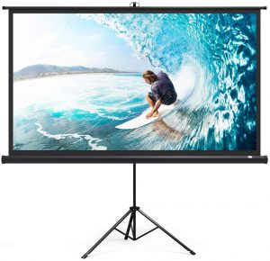 best portable projector screen