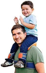 Shoulder Carrier Seat Saddle Kids Child Baby Ankle Straps