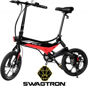 Swagtron Swagcycle EB-7 Elite Folding Electric Bike