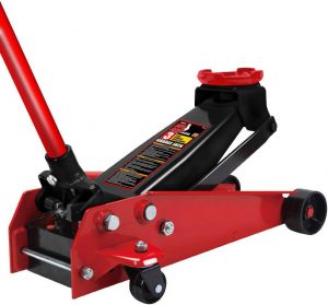 Torin Big Red Pro Series Hydraulic Floor Jack: Single Piston Pump, 3 Ton Capacity