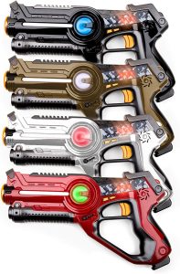 USA Toyz Laser Tag Toy Guns for Boys and Girls - 4pk Kids