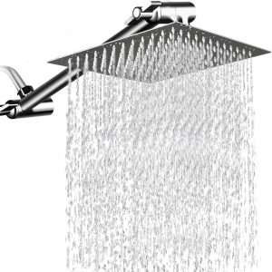 12 Inch High Pressure Showerhead with 11 Inch Arm