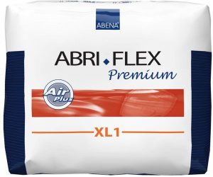 Abena Abri-Flex Premium Protective Underwear, XL1, 14 Count
