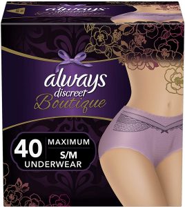 Always Discreet Boutique, Incontinence & Postpartum Underwear for Women