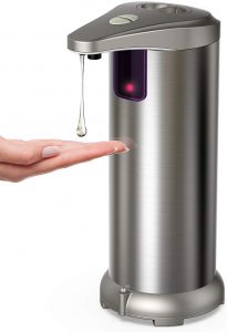 Averest Electric Soap Dispenser, Newest Infrared Automatic Soap Dispenser, Stainless Steel Touchless Auto Hand Soap Dispenser
