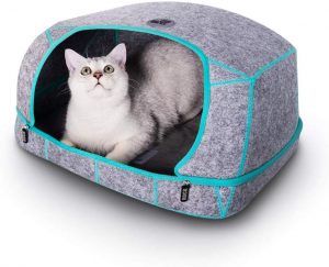 Cat care Heated cat bed