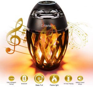 outdoor flame speaker