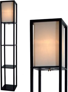 Floor Lamp with Shelves by Light Accents