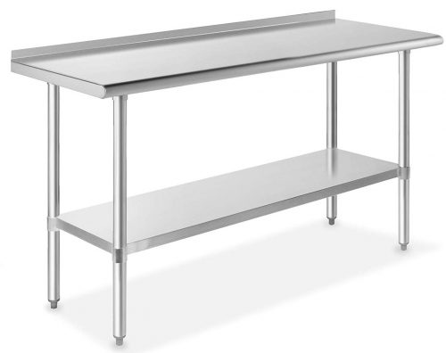 GRIDMANN NSF Stainless Steel Commercial Kitchen Prep & Work Table