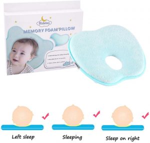 Hidetex Baby Pillow - Preventing Flat Head Syndrome (Plagiocephaly) for Your Newborn Baby