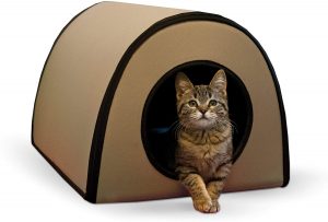 K&H Pet Products Mod Thermo-Kitty Shelter Outdoor Heated Cat House