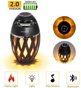 bluetooth flame speaker | Flame Torch Atmosphere Speaker Bluetooth