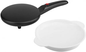 Moss & Stone 8" Electric Crepe Maker Pan Style