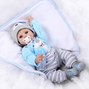 NPKDOLLS Reborn Baby Doll Soft Silicone Vinyl Baby Boy| solid silicone baby doll for sale | cheap silicone baby doll