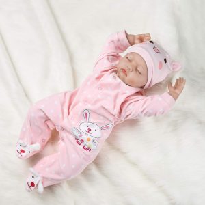 PENSON & CO. 22" Reborn Newborn Baby Doll | Realistic Lifelike Handmade silicone baby doll