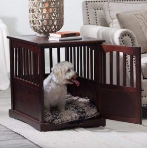 Polarbear's Shop New Wooden Pet Crate end Table Kennel cage