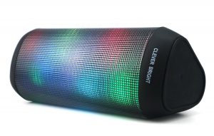 7 Patterns Visual Wireless Speaker V4.1 HD Bass Powerful Sound Built-in Microphone