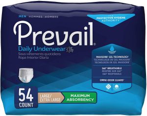 Prevail Maximum Absorbency Incontinence Underwear for Men