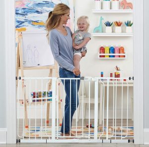 Regalo 56-Inch Extra WideSpan Walk Through Baby Gate