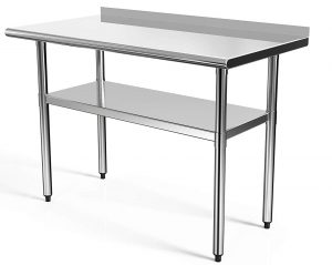 stainless steel kitchen work tables