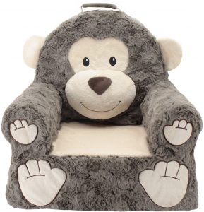 Premium Monkey Children's Plush Chair