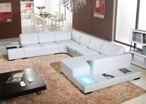 white leather sofa for sale