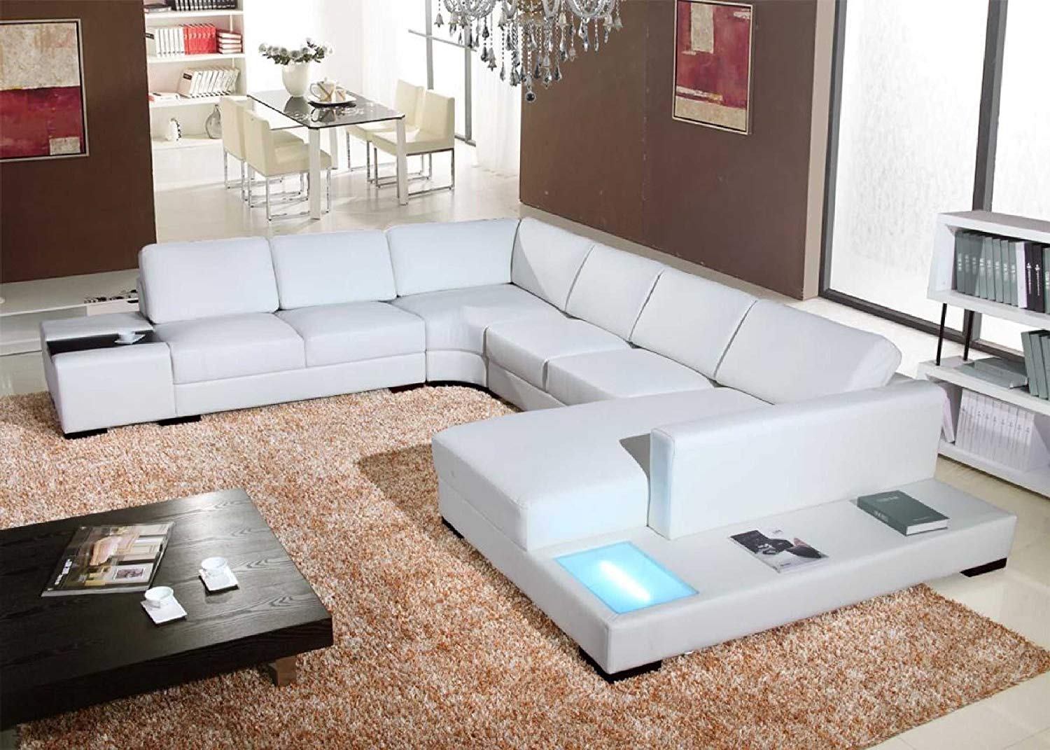 10 Best White Leather Couches/Sofas For Sale In 2022 - Bestlist