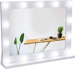 Hollywood Lighted Makeup Mirror