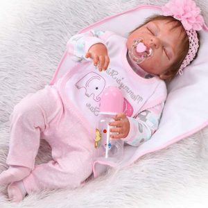 ZIYIUI 23" Full Body Silicone Vinyl Reborn Doll | full body silicone reborn baby doll