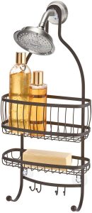 iDesign York Metal Wire Hanging Shower Caddy