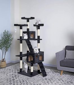  Go Pet Club 72" Cat Tree House with Tower