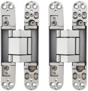 Heavy Duty Invisible Hidden Hinges 3-D Adjustable