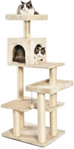 AmazonBasics Multi-Level Cat Tree | cat tree house that looks like a tree