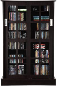 Atlantic Windowpane Adjustable Media Cabinet