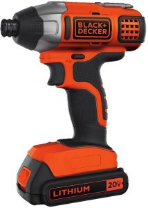 BLACK+DECKER 20V MAX Impact Driver Kit (BDCI20C)