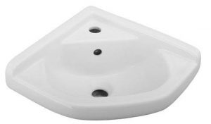 wall mount corner sink