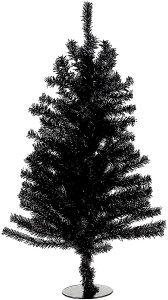 black christmas tree for sale
