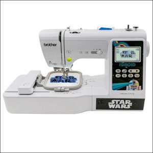 Brother LB5000S Star Wars Computerized Sewing and Embroidery Machine, White