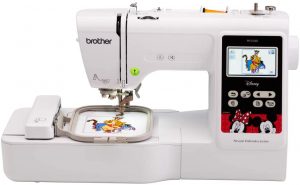 Brother Machine, PE550D, 125 Built including 45 Disney Designs 9 Font Styles