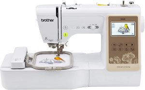 Brother RSE625 Computerized Sewing and 4"x4" Embroidery Machine, White