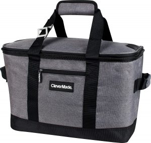 CleverMade Collapsible Cooler Bag - soft coolers that don't leak