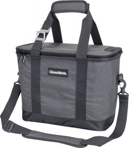 CleverMade Collapsible Cooler Bag with Shoulder Strap