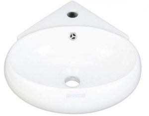 Wall Counter Mount Single Hole sink unit