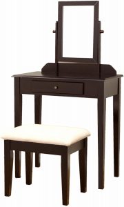 Frenchi Furniture Wood 3 Pc Vanity Set