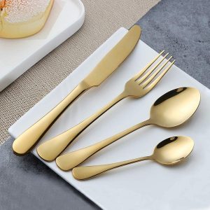 Kitchen Utensil Set Service for 4 Tableware Cutlery Set for Home and Restaurant